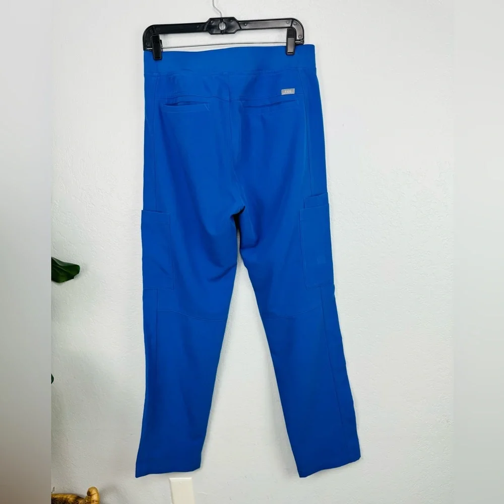 Figs Men’s Axim Royal Blue Cargo Scrub Pants